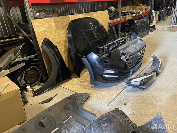 Ноускат Hyundai Tucson 3 black 15-18