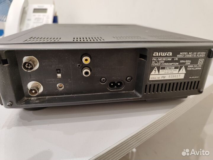 Видеомагнитофон aiwa не исправен