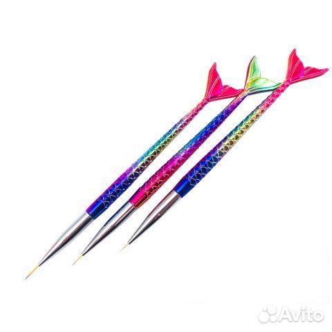 Кисти для рисования вензелей и тонких линий, высок