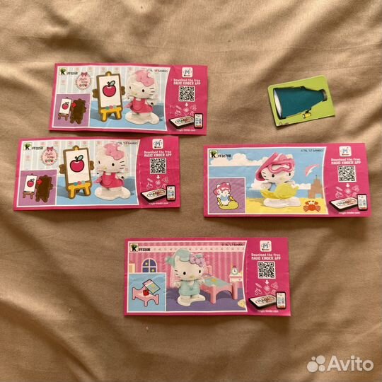 Вклады от kinder киндер и шаров чупа-чупс