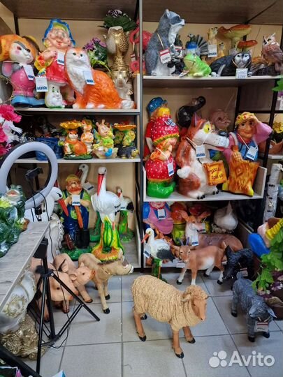 Садовые фигуры декоративные для участка