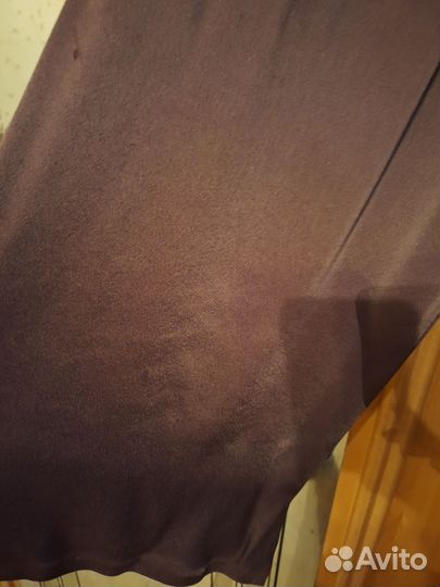 Вечерние выходные шелковые брюки 44-46