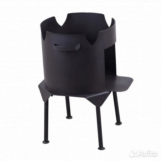 Печь под казан, без дверцы разбор ножки 16 л