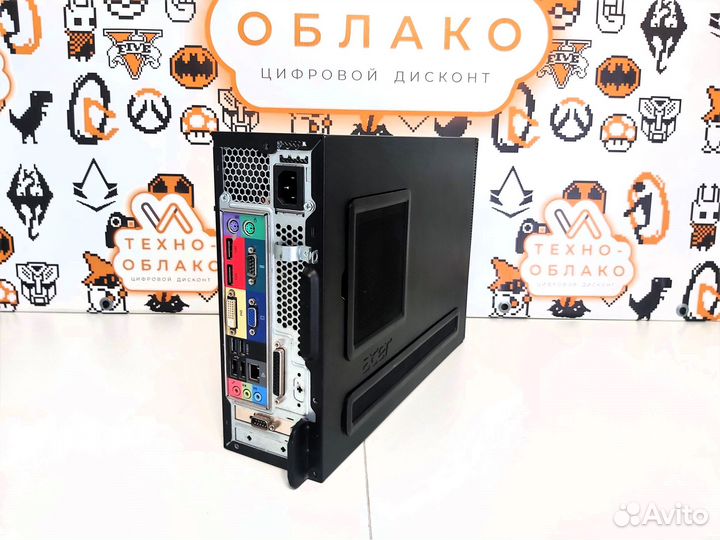 Офисный пк - Intel Core I3-4100 / 8GB / SSD 120GB