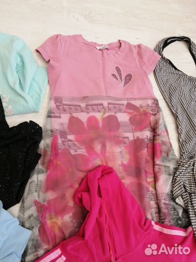 Вещи пакетом 128 на девочку