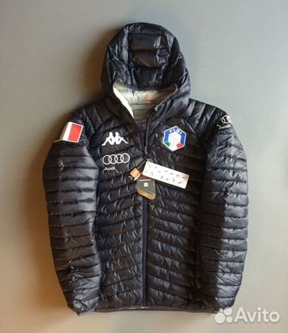 Спортивная куртка пуховик Kappa Сборной Италии ITA