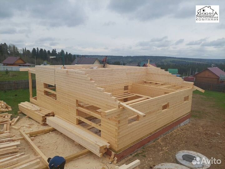 Строительство домов с гаражом 10х12 из бруса