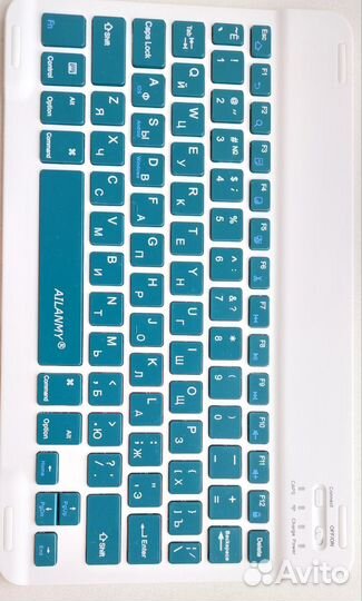 Клавиатура беспроводная зеленая для сасмунг tab s6