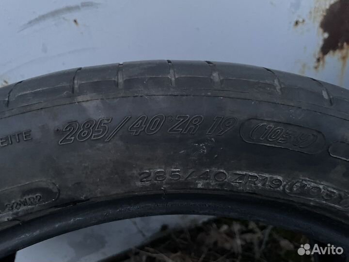 Michelin Pilot Super Sport 255/45 R19 и 285/40 R19 105ZR
