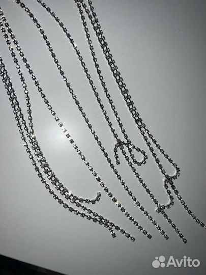 Ободок для волос со стразами