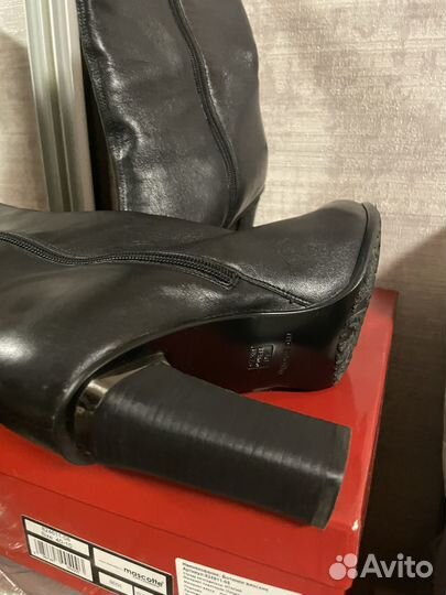 Полусапоги натуральная кожа