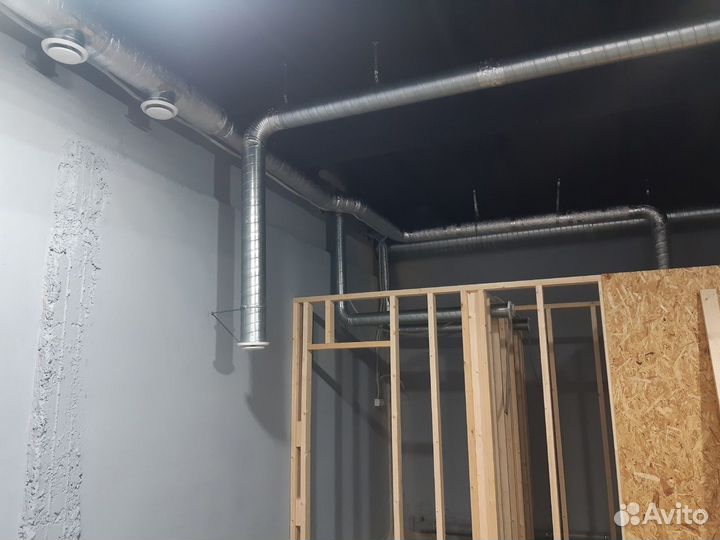 Монтаж систем вентиляции и кондиционирования