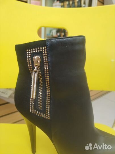 Ботильоны натуральная кожа 38