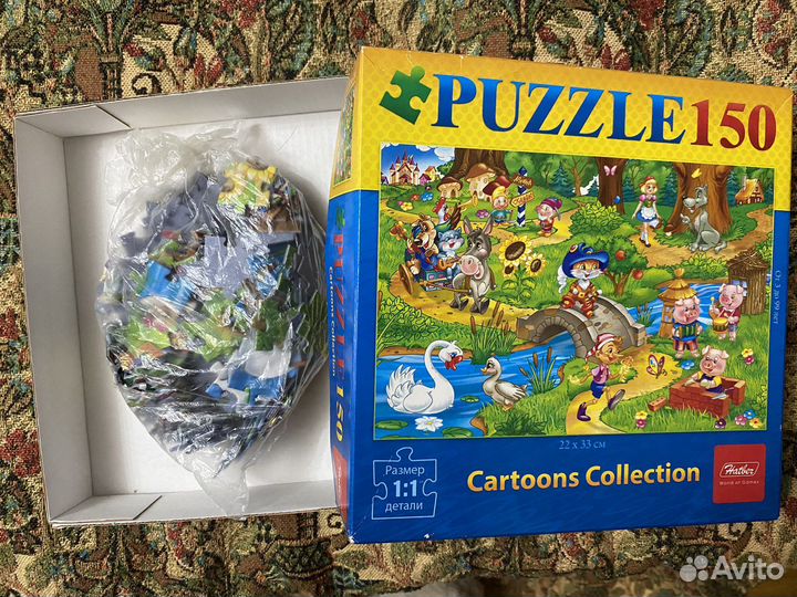 Пазлы 150 и 160 деталей