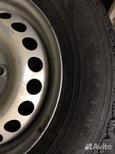 Nokian Hakkapelita r3 215/65r16 на дисках Multivan