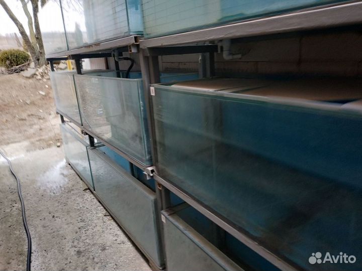 Аквариумы б/у, размеры,объемы,цены в описании