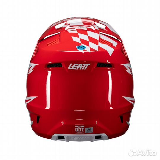 Мотошлем Leatt Moto 3.5 Helmet Kit (Red, M, 2025