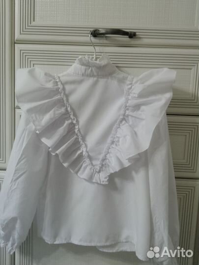 Рубашка белая школьная