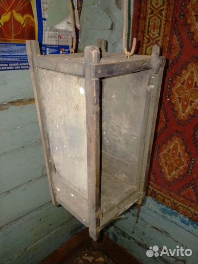 Фонарь свечной деревенский