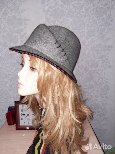 Шляпа фетровая женская