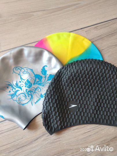 Шапочка для плавания резиновая