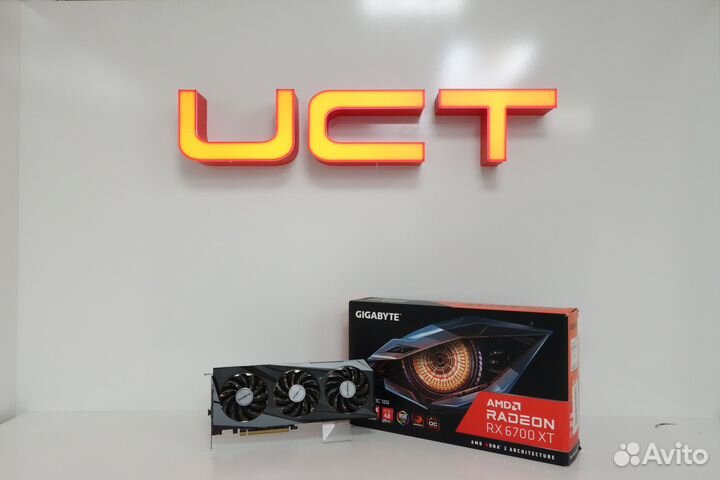 Видеокарта gigabyte AMD Radeon RX 6700 XT gaming