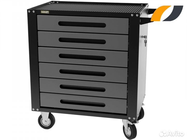 Тележка с шестью ящиками для инструмента