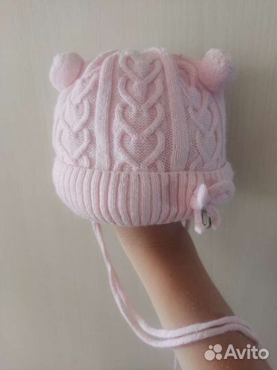 Зимняя шапочка для девочки