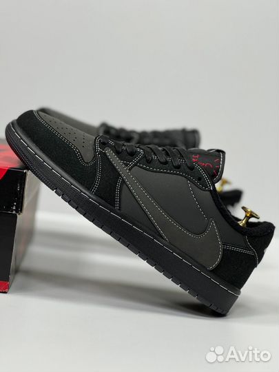 Nike Air Jordan 1 Low Travis Scott Black Phantom