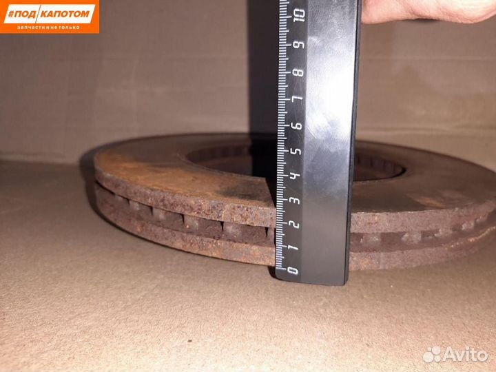 Диск тормозной передний Opel Astra J (2009 - 2012)