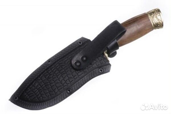 Разделочный нож «Глухарь латунь»