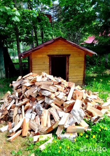 Дрова сухие в укладку любого объема