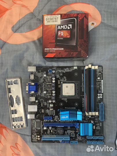 Asus M5A78L-M plus/USB3 + AMD FX-8350 + 8GB DDR3