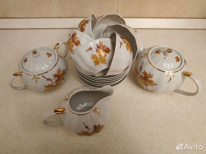 Чайный сервиз Дулево