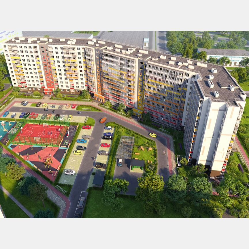 1-к. квартира, 37,8 м², 1/11 эт.