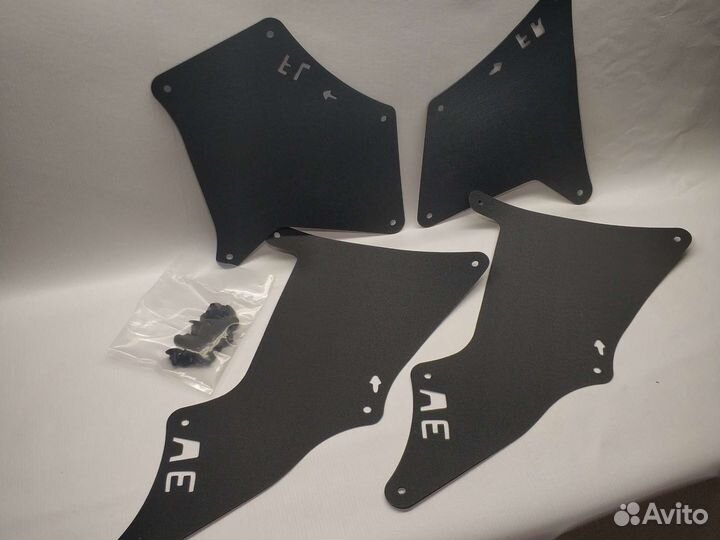 Защита двигателя боковая Toyota Land Cruiser Prado