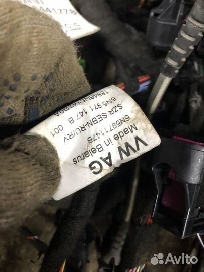 Проводка Volkswagen Polo 6