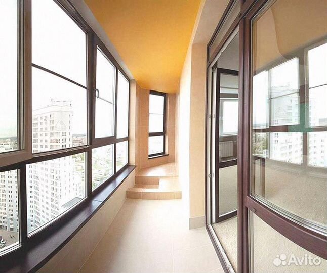 Остекление балкона, лоджии