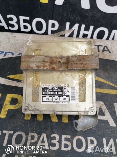 Блок управления двигателем Toyota Rav 4 10