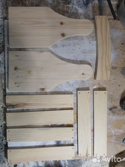 Ящик деревянный переноска для пива - подарок для М