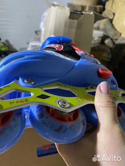 Новые детские раздвижные ролики hot wheels