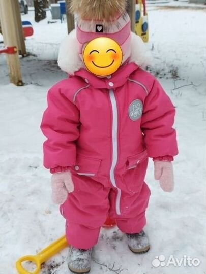 Комбинезон зимний для девочки