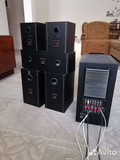 Акустические колонки 5.1 sven