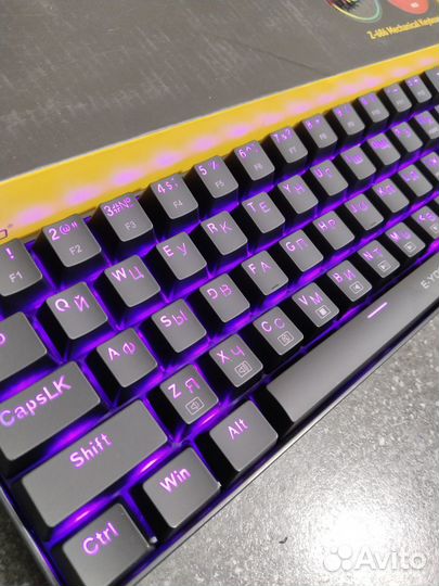 Клавиатура механическая новая RGB русская раскладк