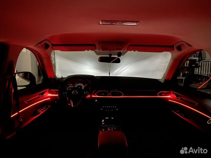 Контурная подсветка салона RGB