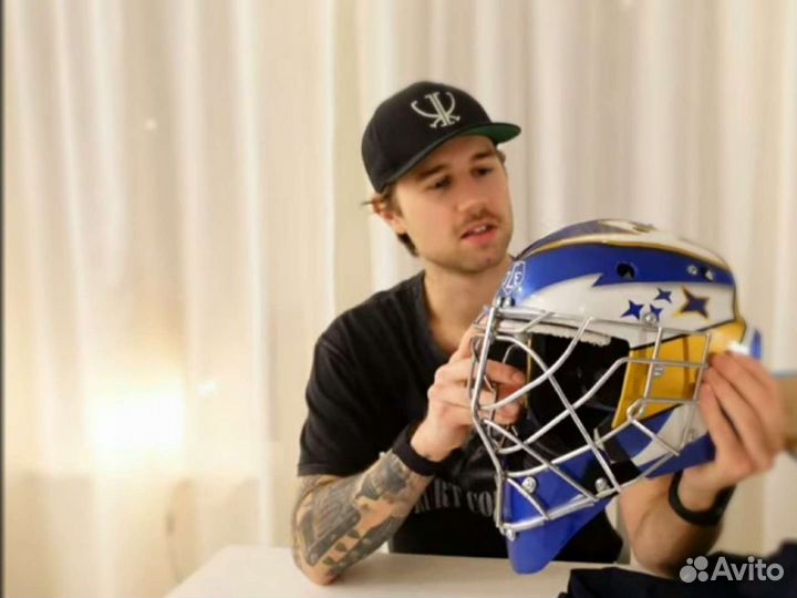 Вратарский шлем хоккейный профессиональный vrtmask