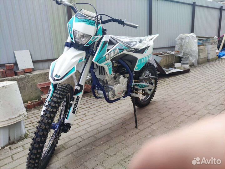 Мотоцикл Кросс Motoland X3 300W PRO 174MN3 Водянка