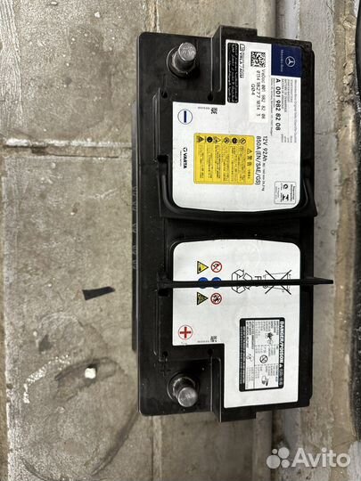 Аккумулятор mercedes