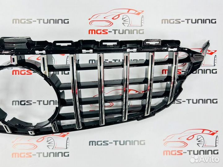 Решетка на Mercedes c-class 205 в стиле GT 63 AMG