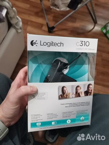 Веб-камера Logitech C310 HD 720p с микрофоном